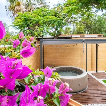 Private Paradise On Cozy Campsite, Jacuzzi, Netflix Las Galletas